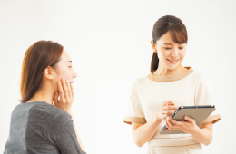 施術前にカウンセリング